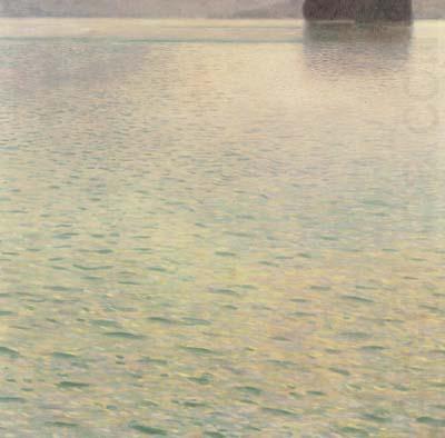 Island in Lake Atter (mk20), Gustav Klimt